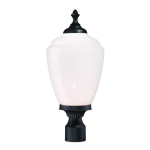 Acorn 1-Light Post Mount