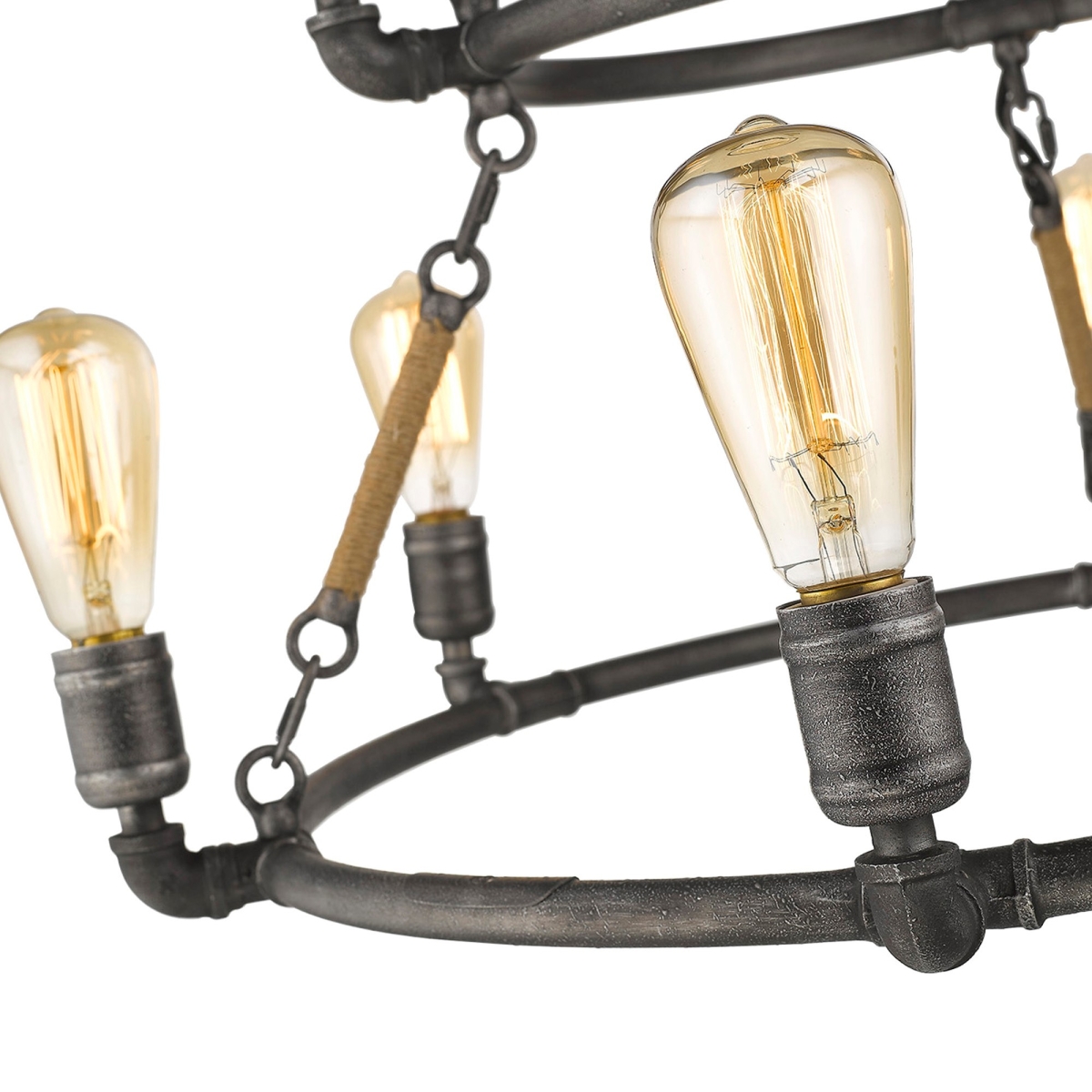 Grayson 9-Light Antique Chandelier - Image 5