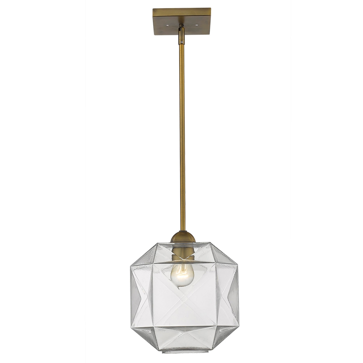 Loft 1-Light Brass Pendant - Image 2