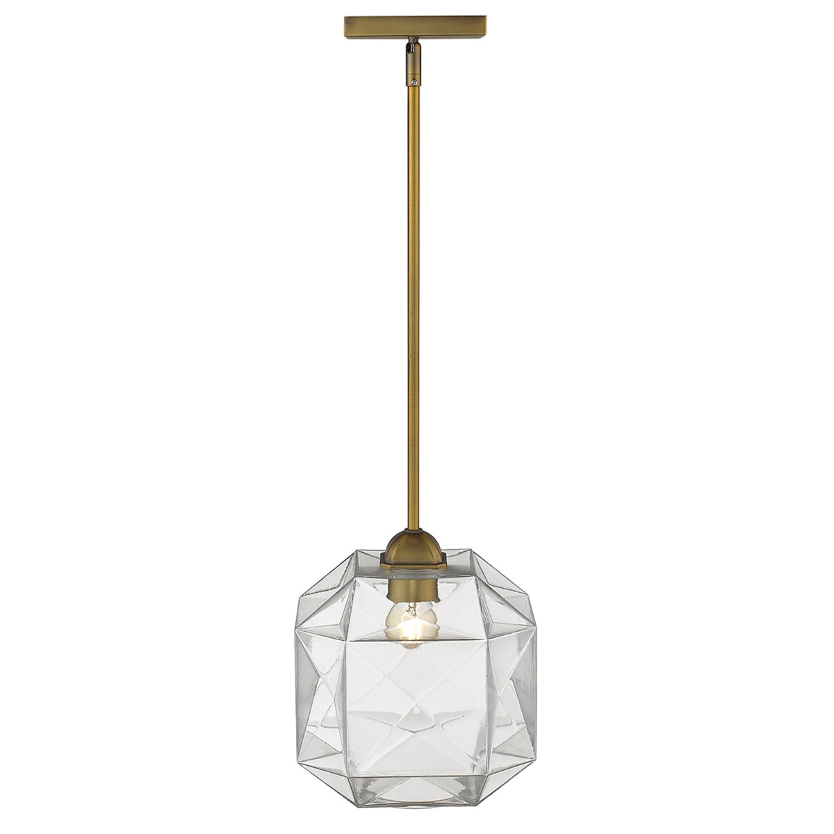 Loft 1-Light Brass Pendant - Image 3