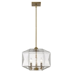 Loft 3-Light Brass Pendant - Image 2