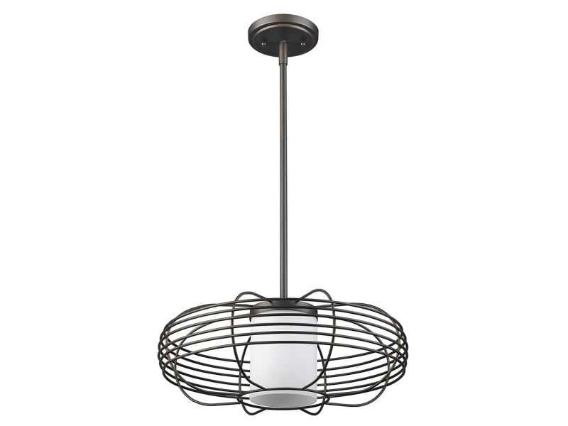 Loft 1-Light Wire Globe Indoor Pendants & Foyer Lights