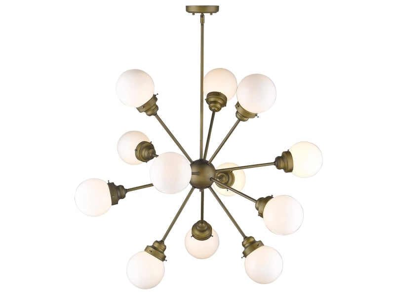 Portsmith 12-Light Chandelier Indoor Chandeliers