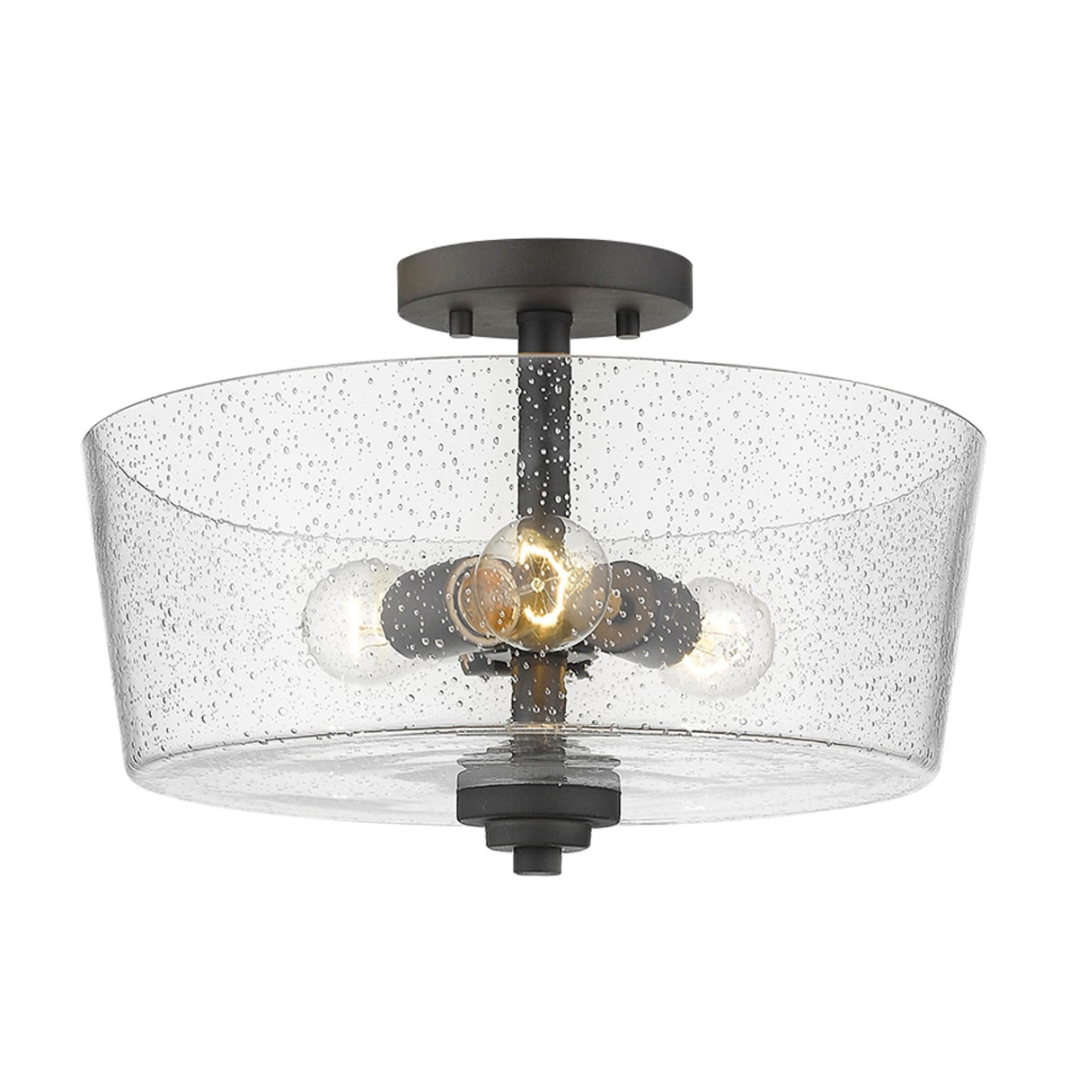 Rowe 3-Light Semi-Flush Mount - Image 3