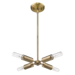 Perret 4-Light Convertible Pendant