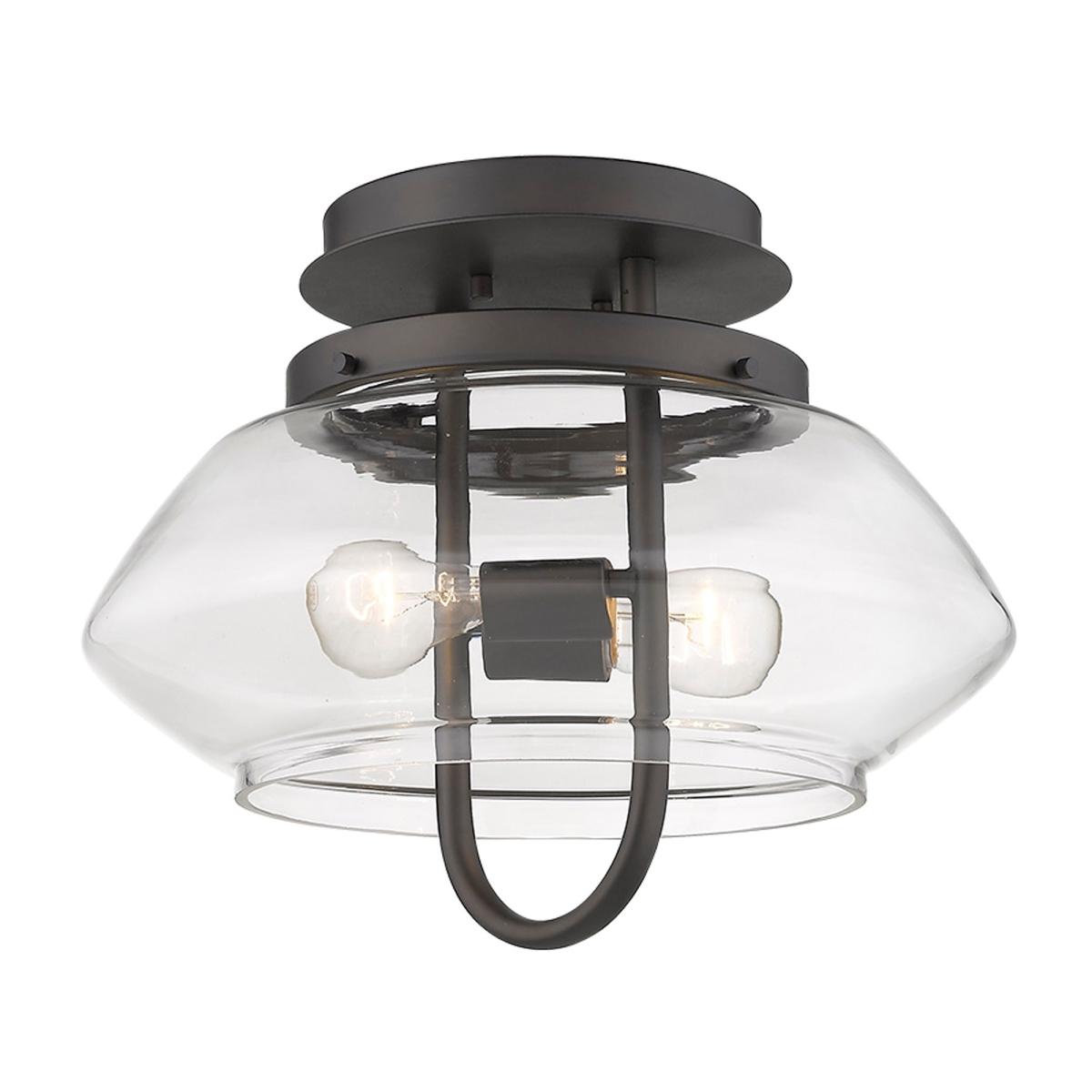 Garner 2-Light Semi-Flush Mount - Image 2