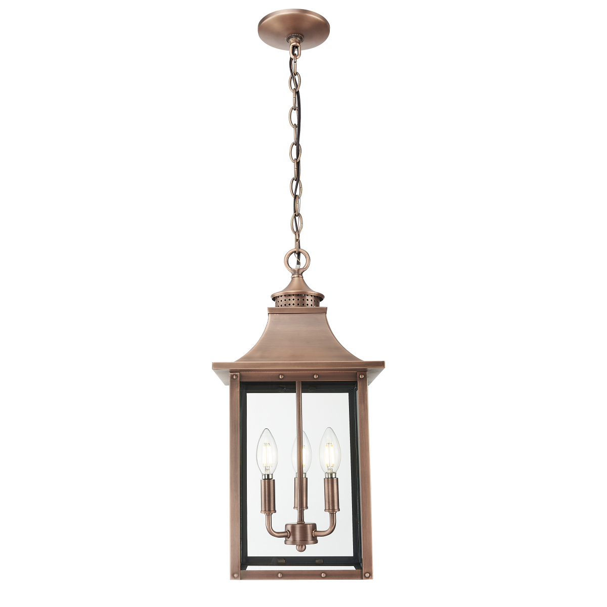 St. Charles 3-Light Hanging Lantern - Image 3