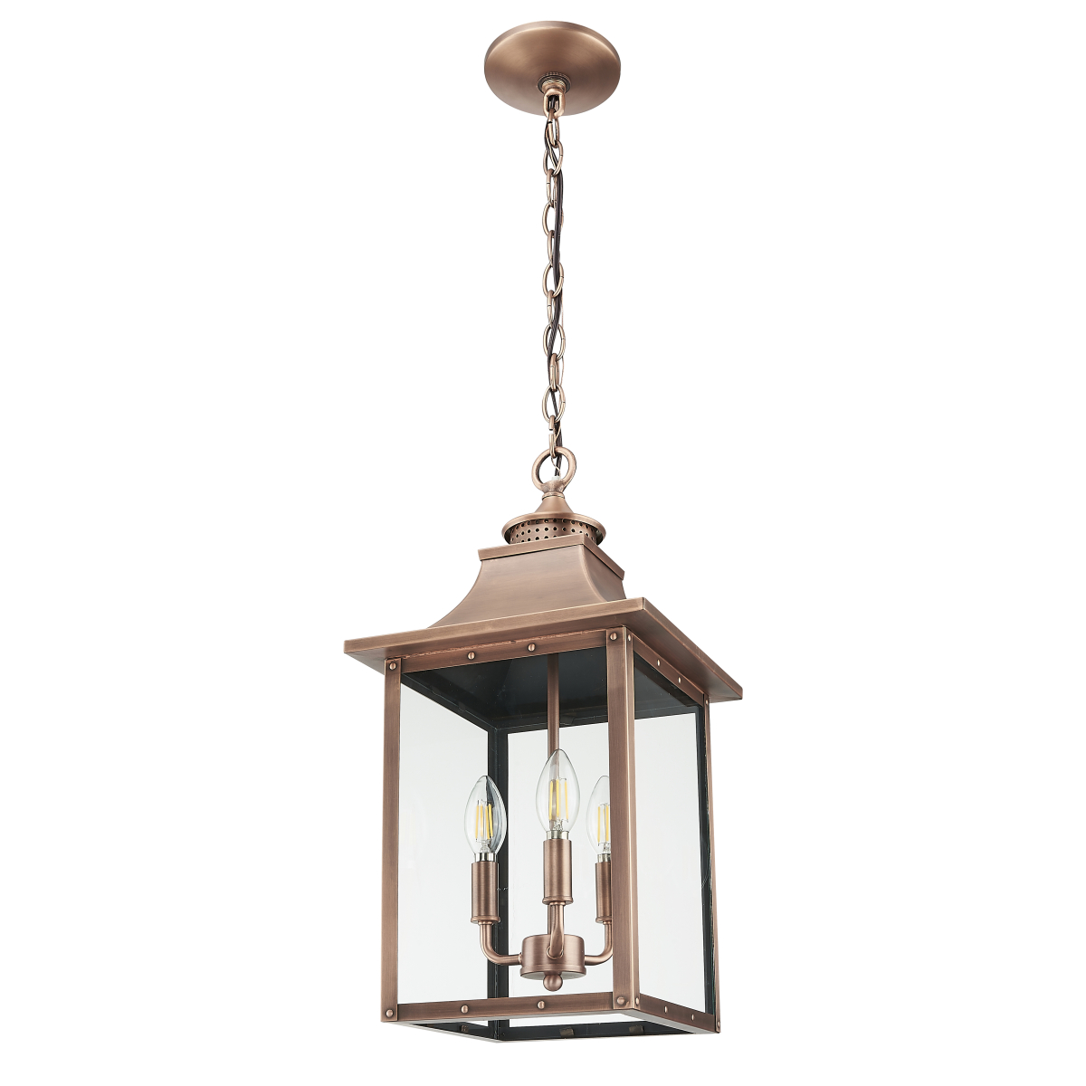 St. Charles 3-Light Hanging Lantern - Image 7