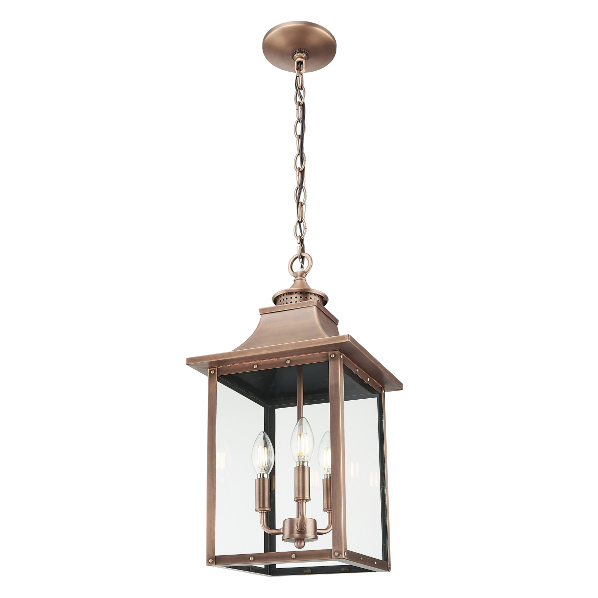 St. Charles 3-Light Hanging Lantern - Image 2