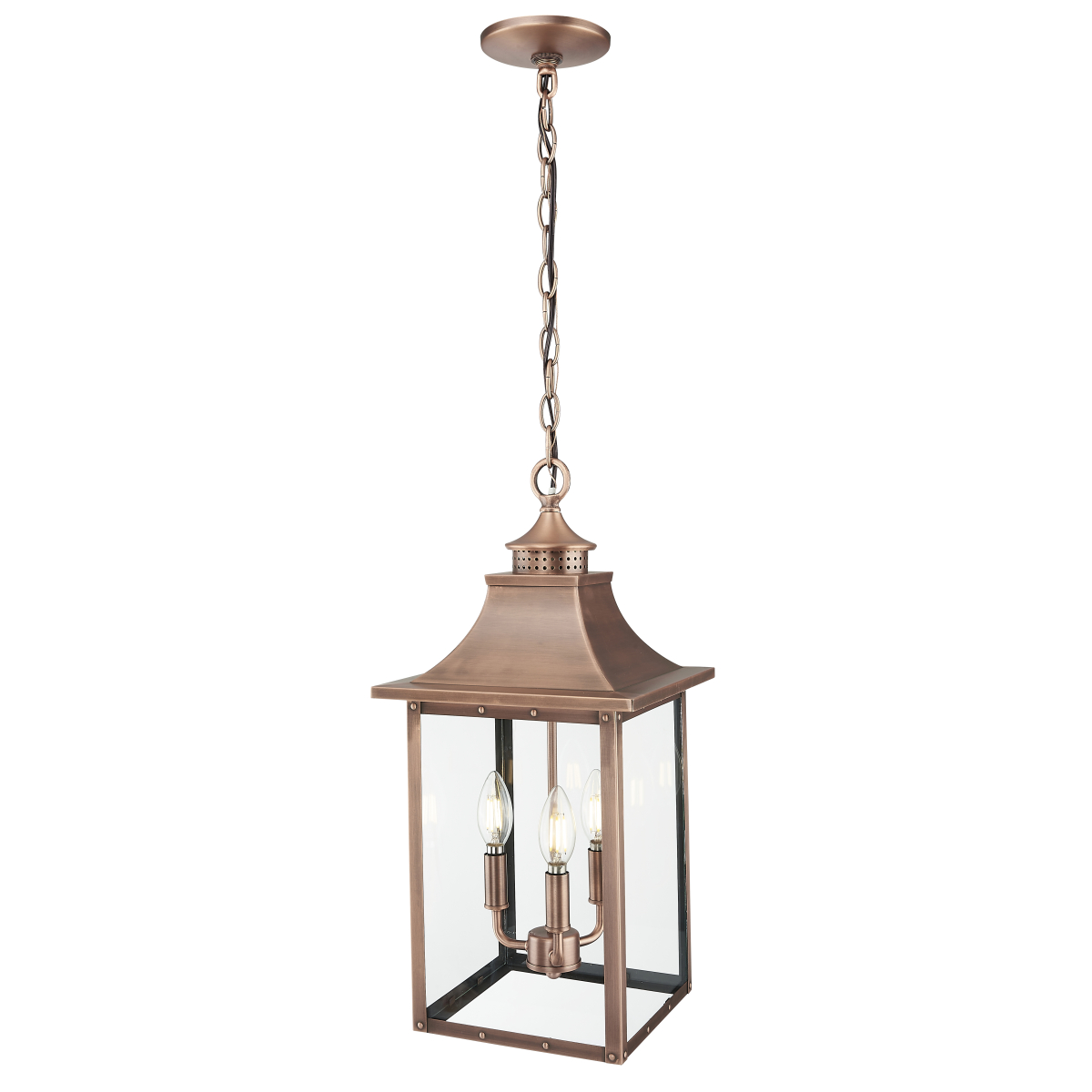 St. Charles 3-Light Hanging Lantern - Image 5