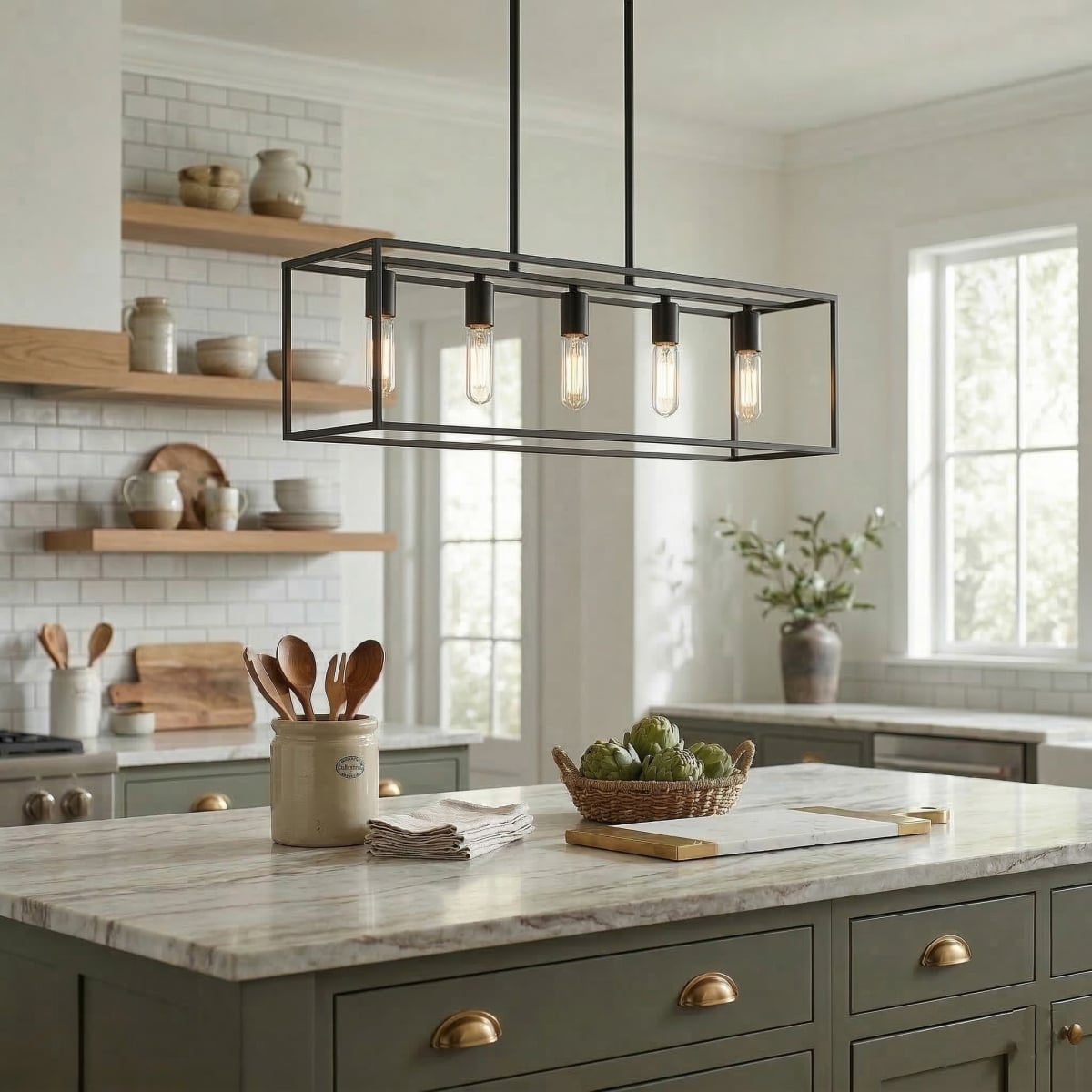 Cobar 5-Light Island Pendant - Image 8