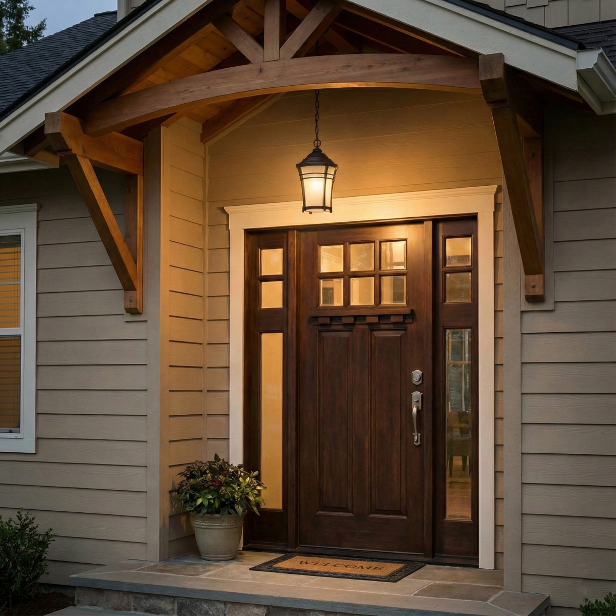 Vero 1-Light Hanging Lantern - Image 2